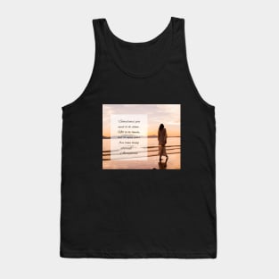 Sunset on the Sea Photography Tank Top